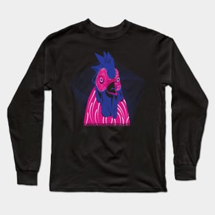 Screaming Rooster Long Sleeve T-Shirt